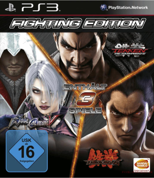 Fighting Edition: Tekken 6 + Soul Calibur 5 + Tekken Tag Tournament 2